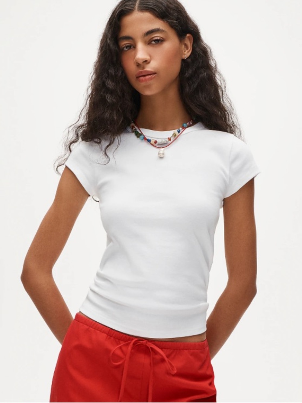 J crew Perfect-fit crewneck T-shirt